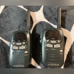 Black Portable Two-Way Radios